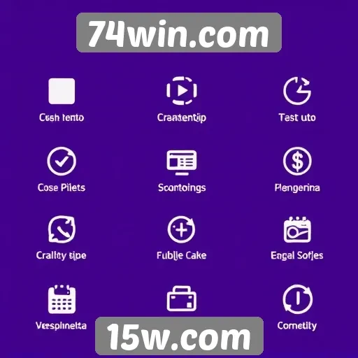 Métodos de pagamento disponíveis na plataforma 74win
